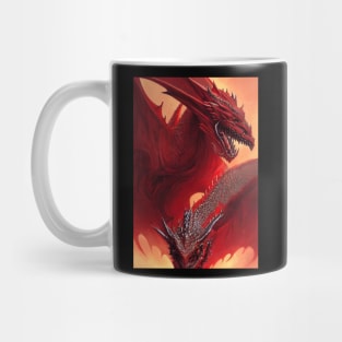 Eborsisk Red Dragon Mug